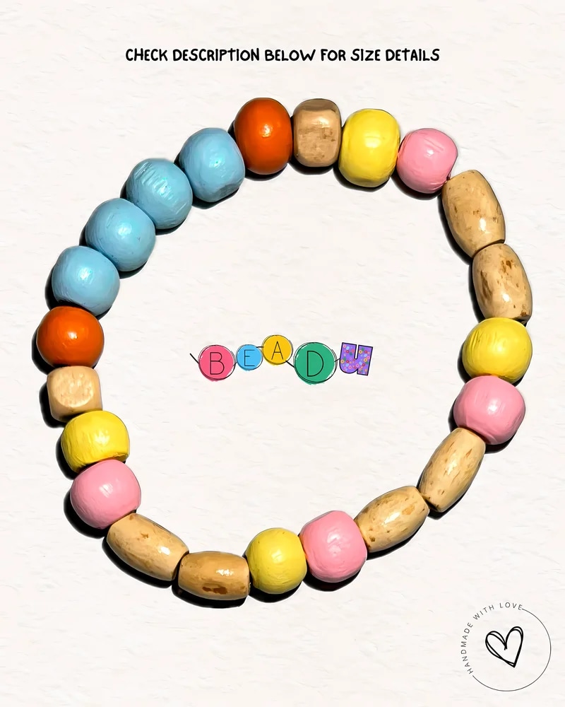 Blueberry Crush Wooden Bracelet