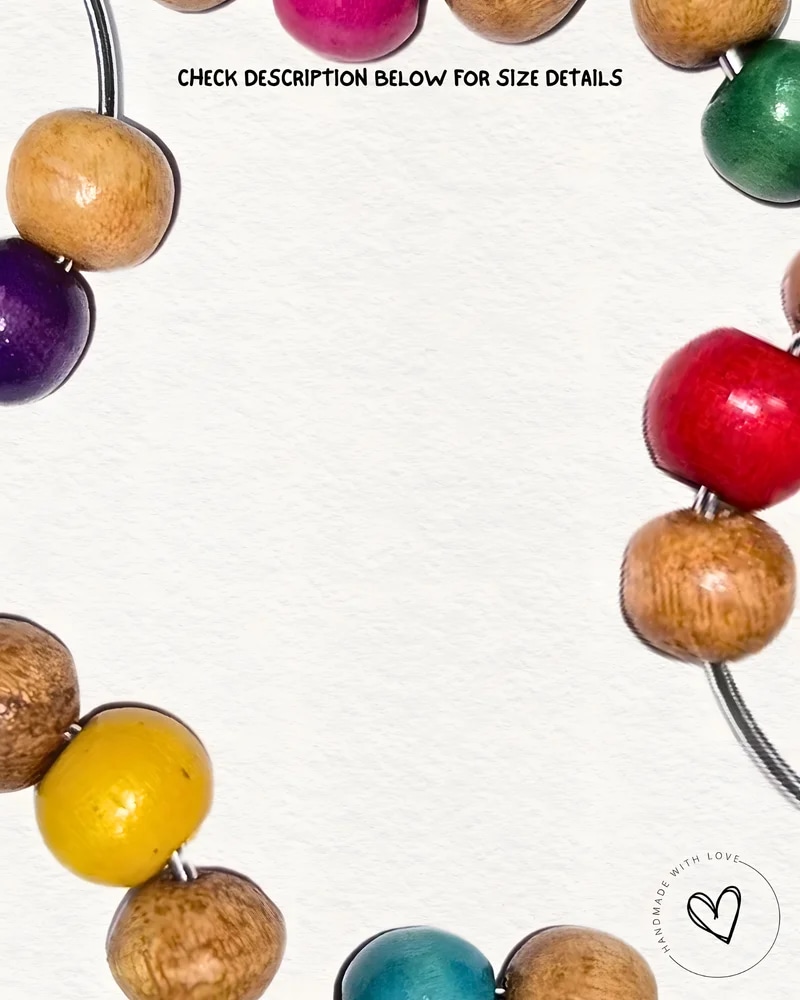 Classic Mini Hoop Wooden Earring
